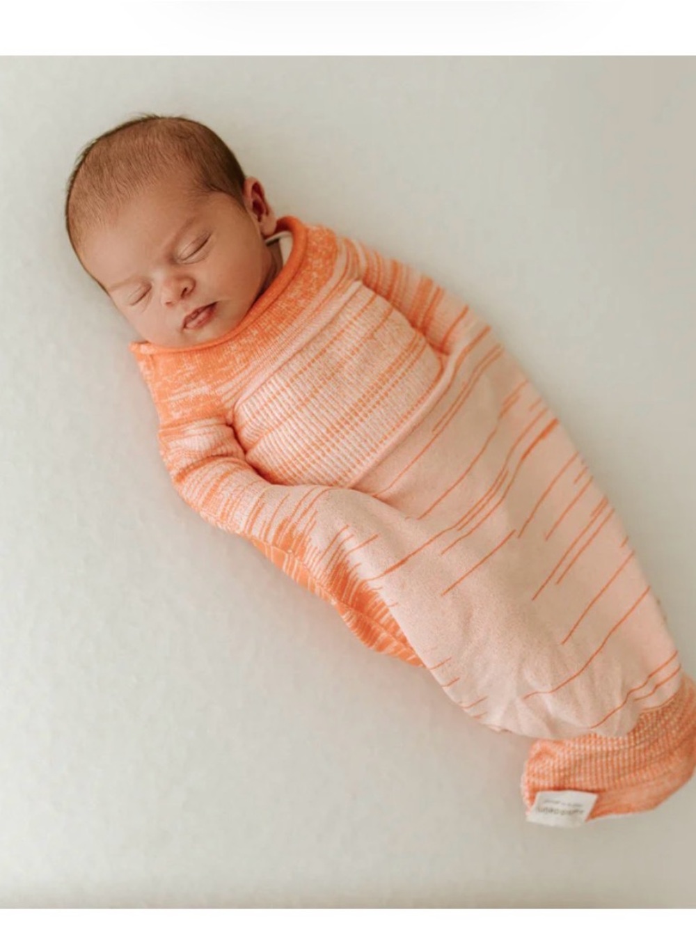 Swaddelini Orange Swaddle Sleep Sack